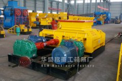 河南華盛銘小型號(hào)雙齒輥破碎機(jī)質(zhì)量怎么樣？賺錢不